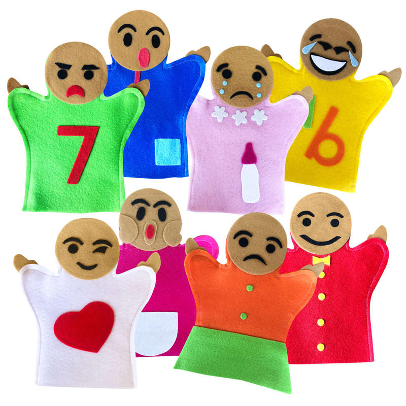 Hand Puppets Emotions