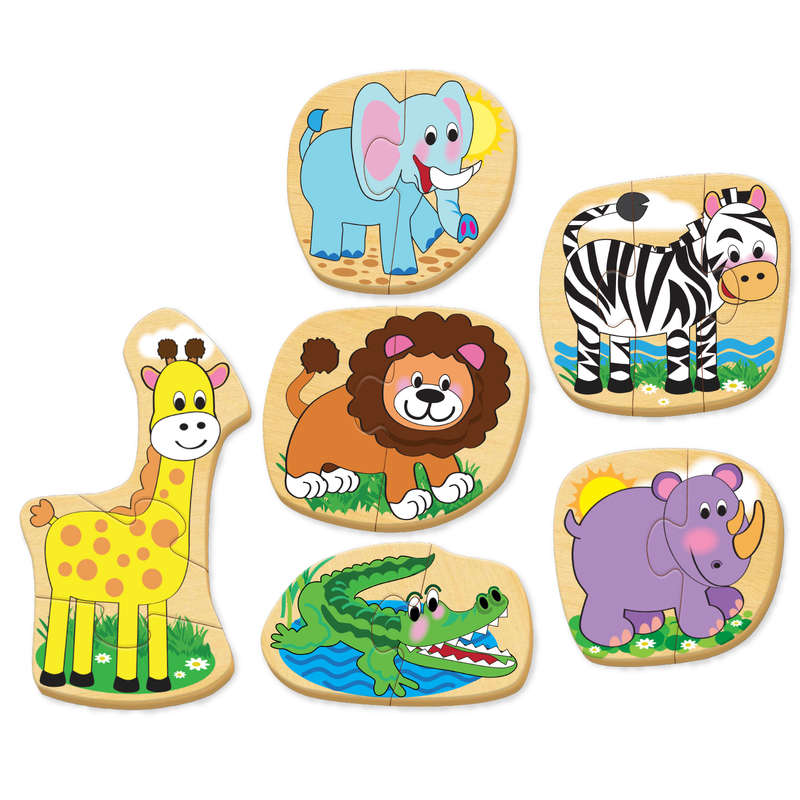 Wild Animals Smart Starter Puzzles