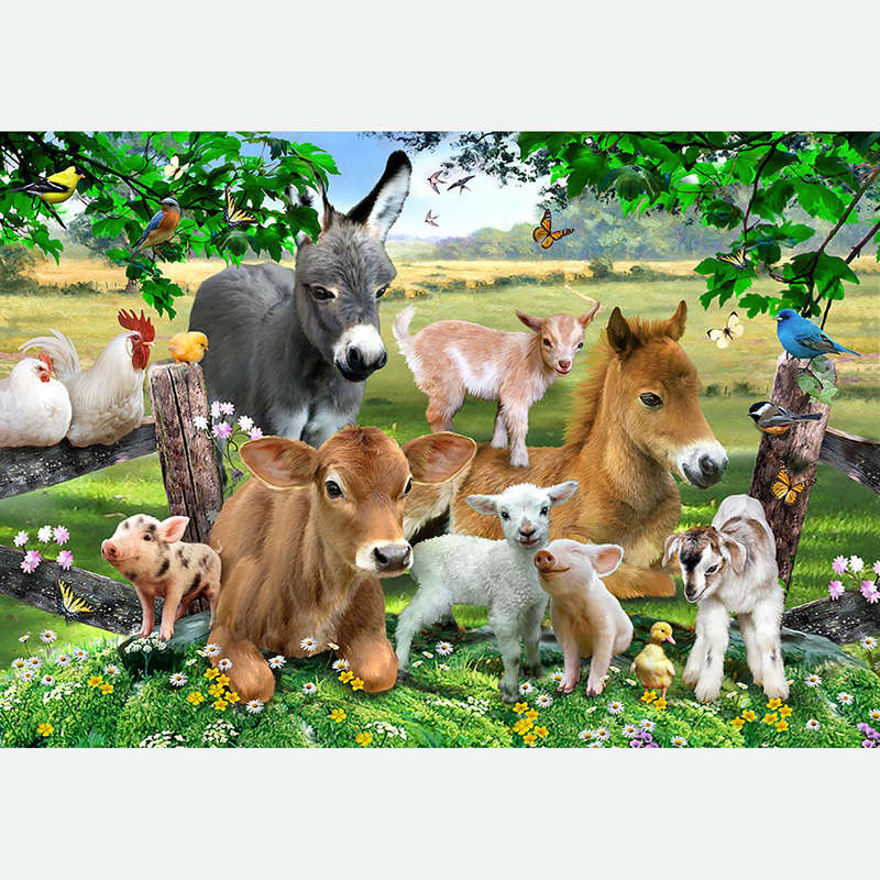 Farm Animals 36pc