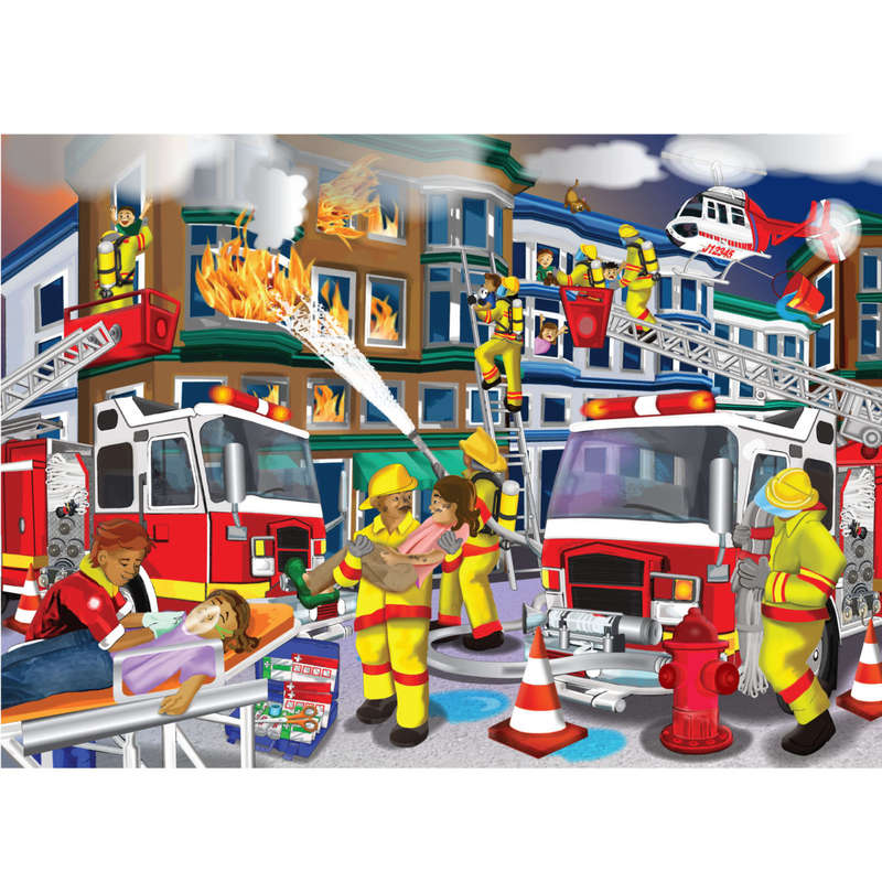Fire Fighters 63pc