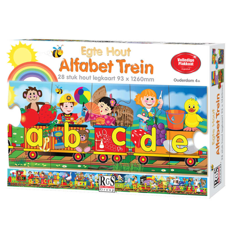Alfabet Trein Legkaart