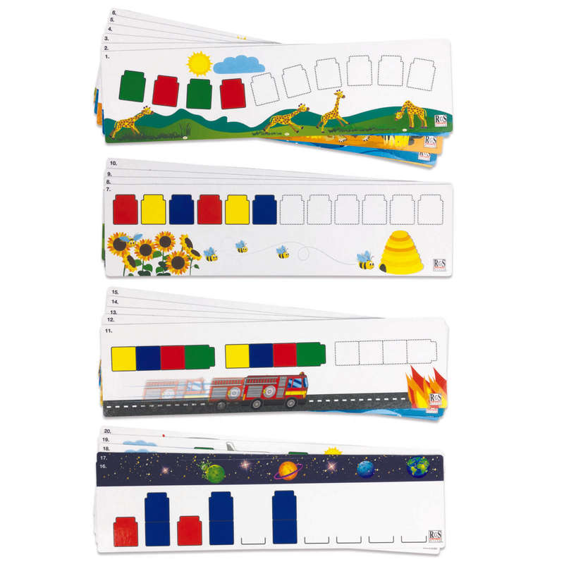 Cube Pattern Card Set