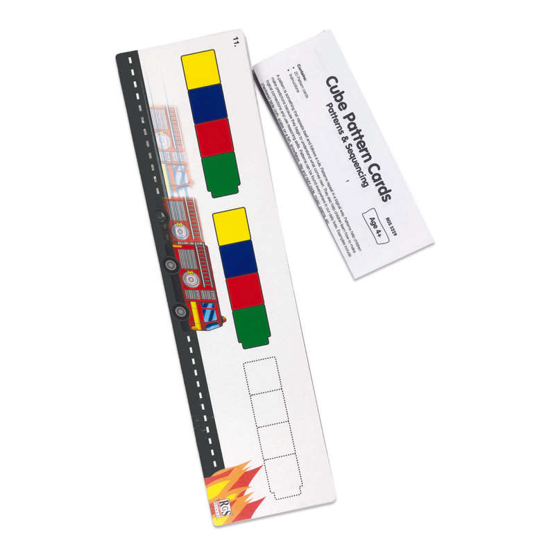 Cube Pattern Card Set