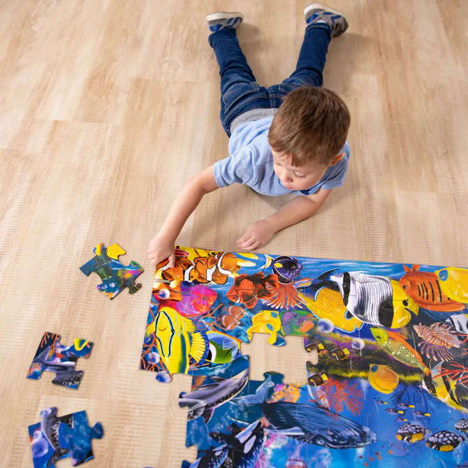Underwater Floor Puzzle - 48 Pieces
