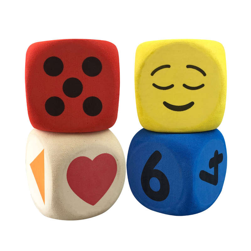Giant Assorted Dice Pack 4pc