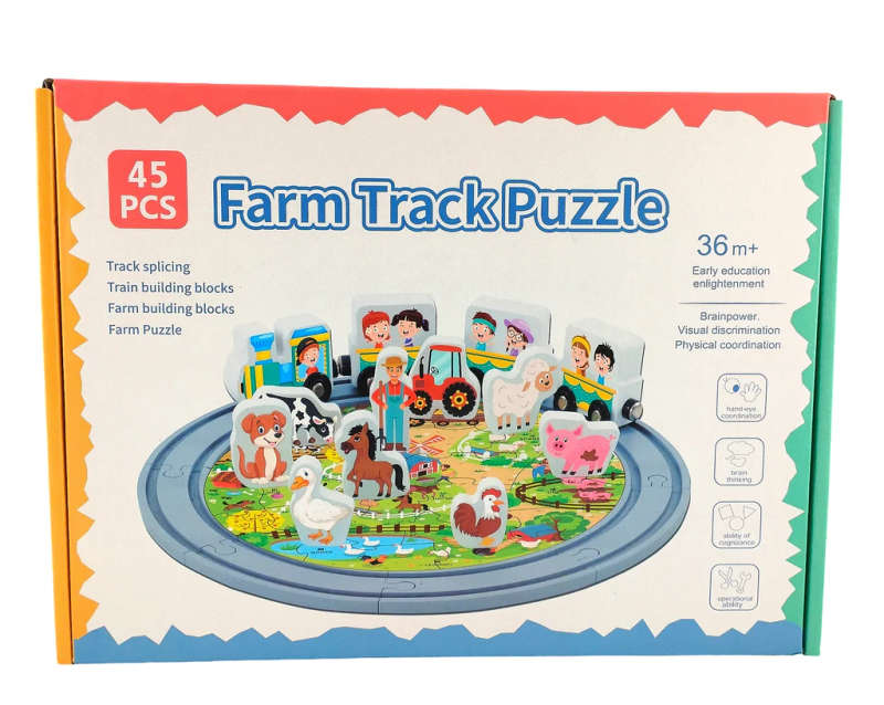 Circular Farm Track Puzzle