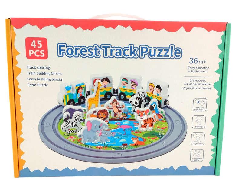 Circular Forest Track Puzzle