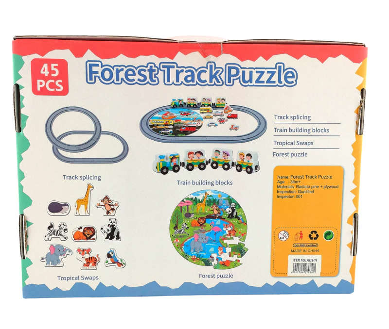 Circular Forest Track Puzzle