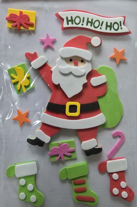 EVA Foam Sticker Set Christmas 2