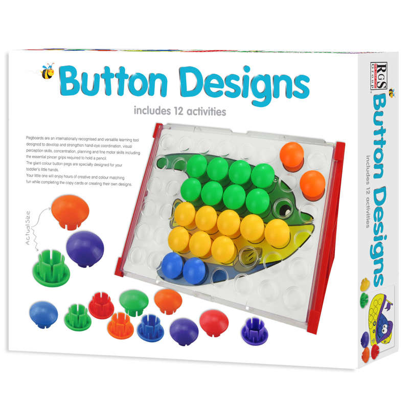 Button Designs - Pegboard