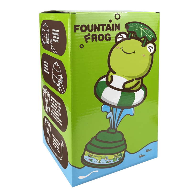 Fountain Frog Water Toy