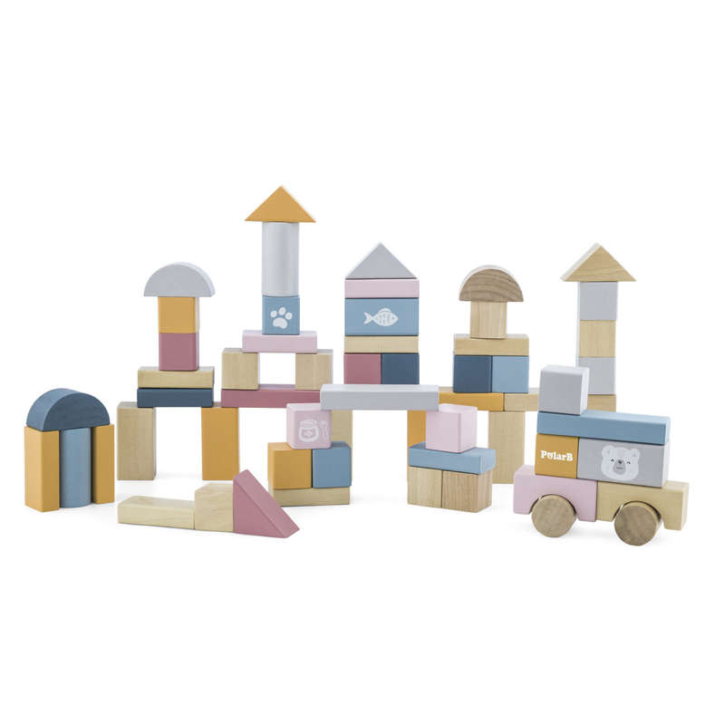 Wooden Blocks 60pc