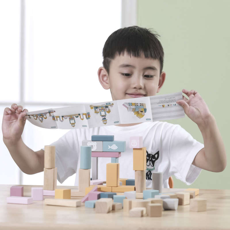 Wooden Blocks 60pc