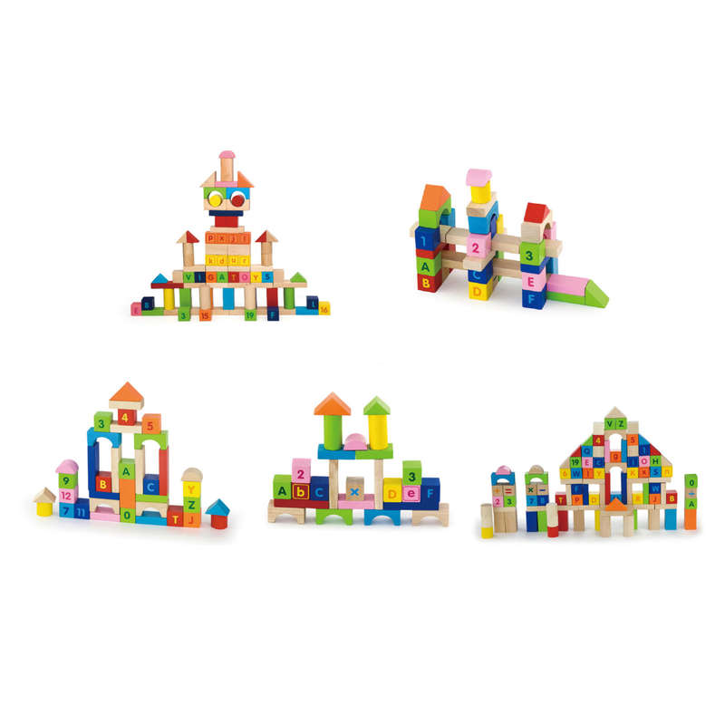 Alphabet &amp; Numbers Block Set