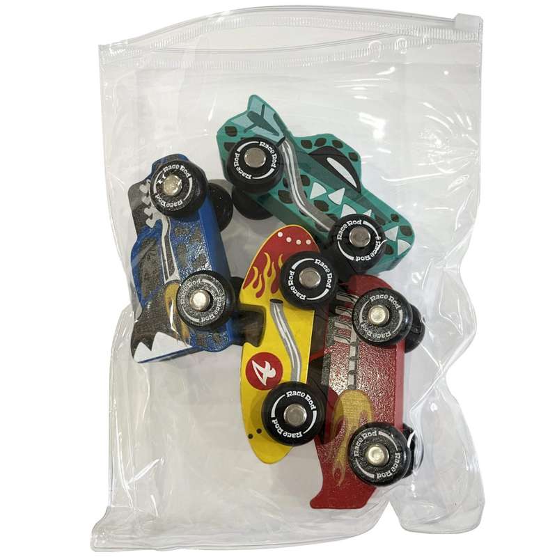 Race Rod Cars 4pc