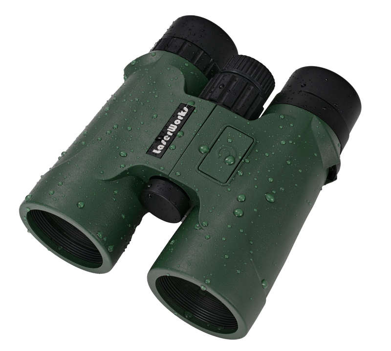 LaserWorks Rangefinder Binoculars TD1300 with 8x magnification and 21mm objective lenses