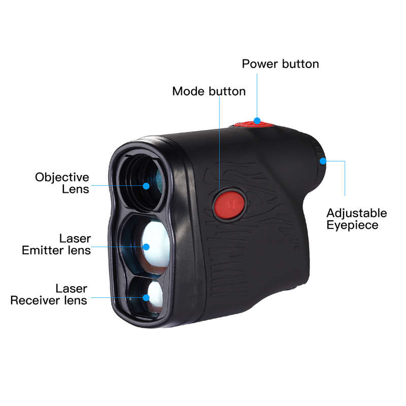 LaserWorks LW3016 Range Finder with Ballistics 3500 Meter OLED Display