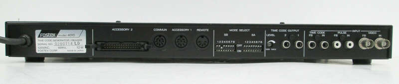 Fostex Time Code Generator Reader4010 (used)