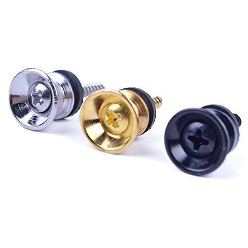 Guitar Strap Button Cone Style - Chrome