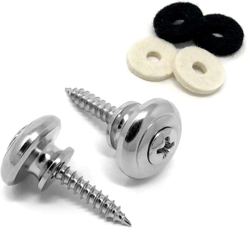 Guitar Strap Button Mushroom Style