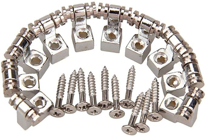 Nickel Guitar Roller String Retainer (Single)