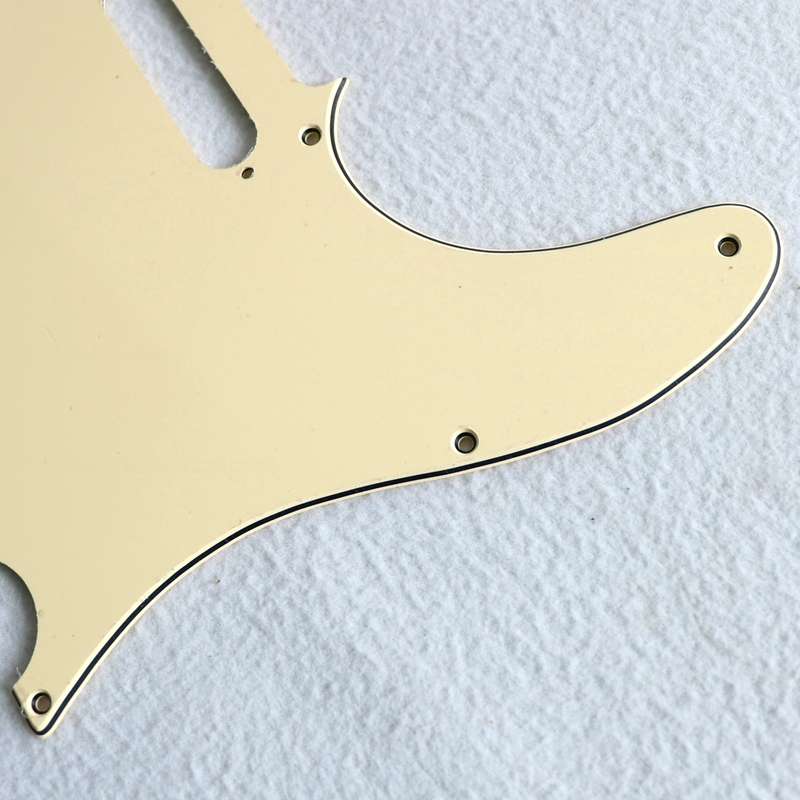 Cream 3ply Standard Tele Style Pickguard