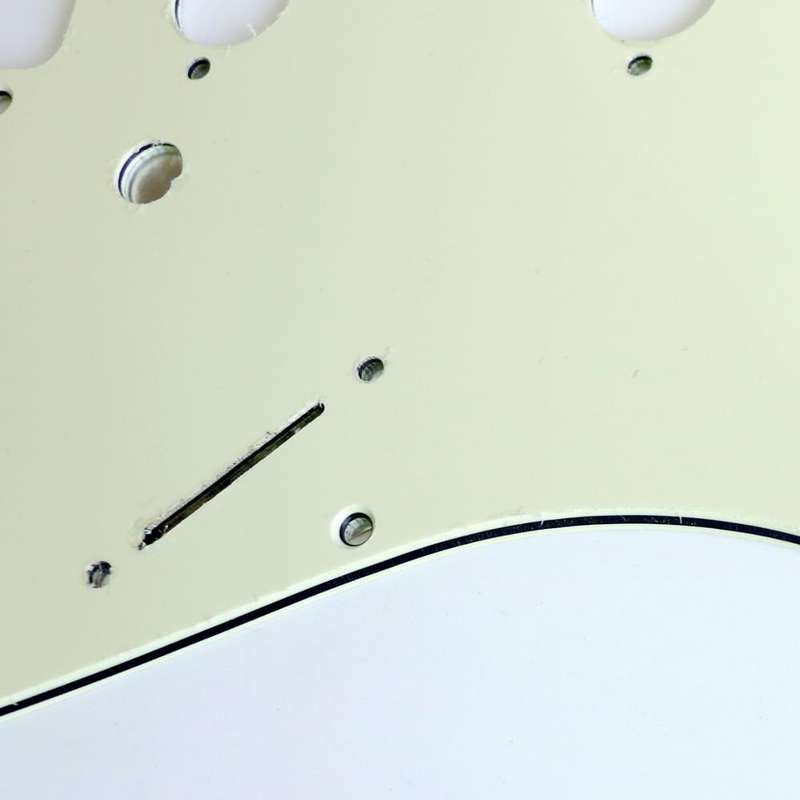 S/S/S Mint Green 3ply Strat Style Pickguard