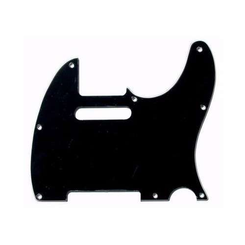 Black 3ply Standard Tele Style Pickguard