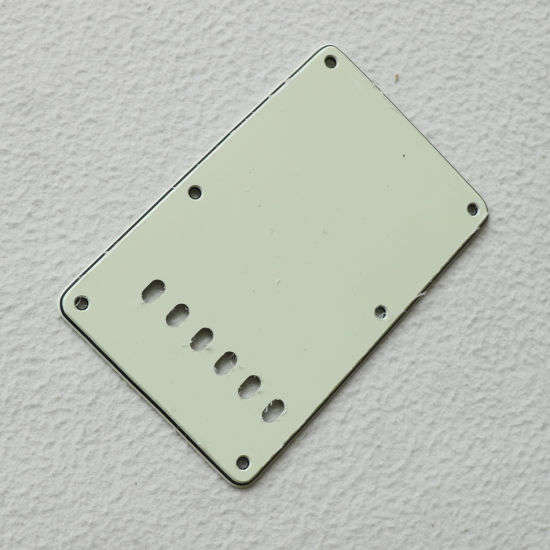 Mint Green Guitar Tremolo Cavity Cover with 6 Individual String Holes