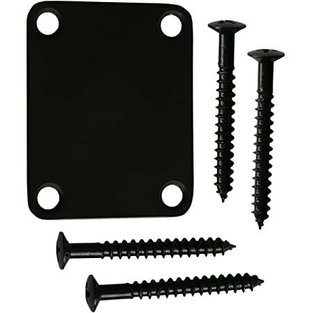 Guitar neck joint plate with screws &amp; gasket (Standard Size)