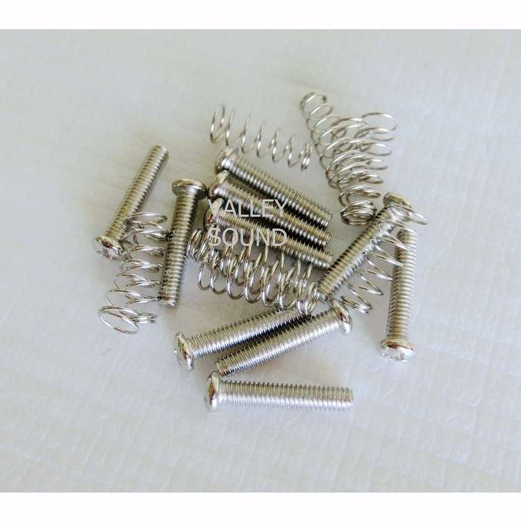 Telecaster Bridge Pickup Screws and Springs - Set of 3