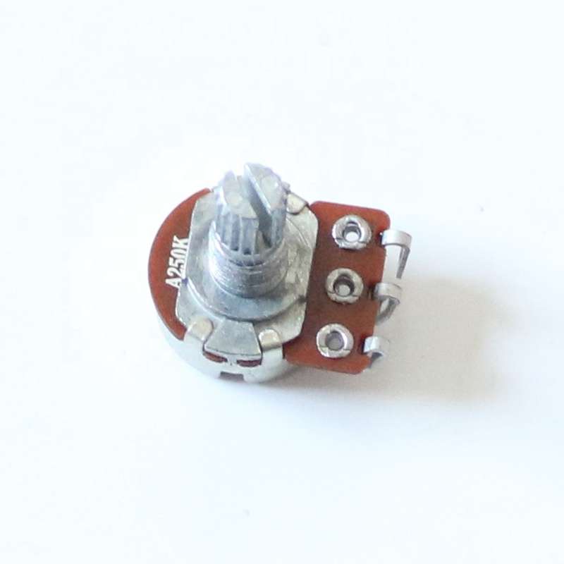 B250K Linear 15mm Shaft (split) Mini Size Potentiometer