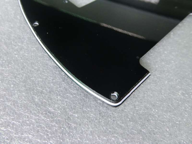 Black 3ply Mini Humbucker Tele Style Pickguard