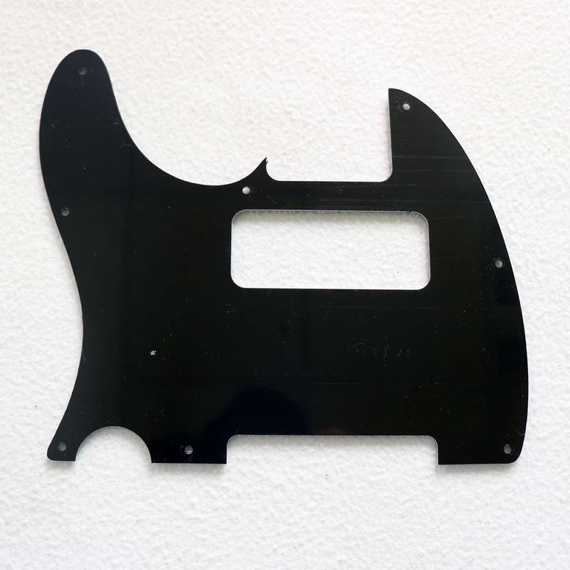 Black 3ply P90 Tele Style Pickguard