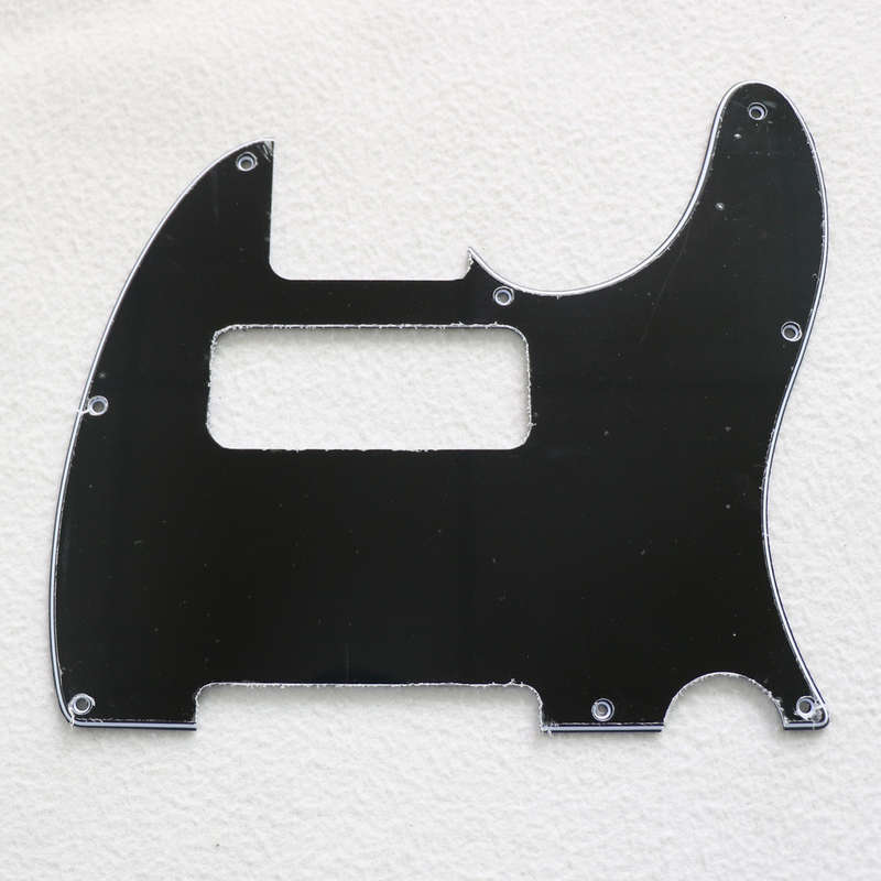 Black 3ply P90 Tele Style Pickguard