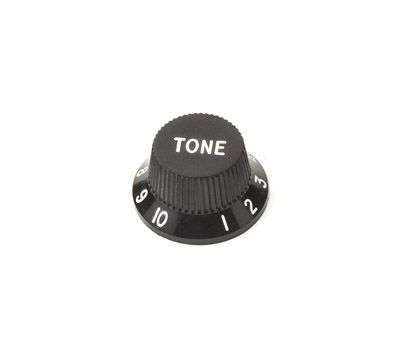 Black Strat style replacement knob set - 1 Volume, 2 tone