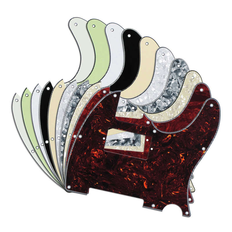 Black 3ply Humbucker Tele Style Pickguard