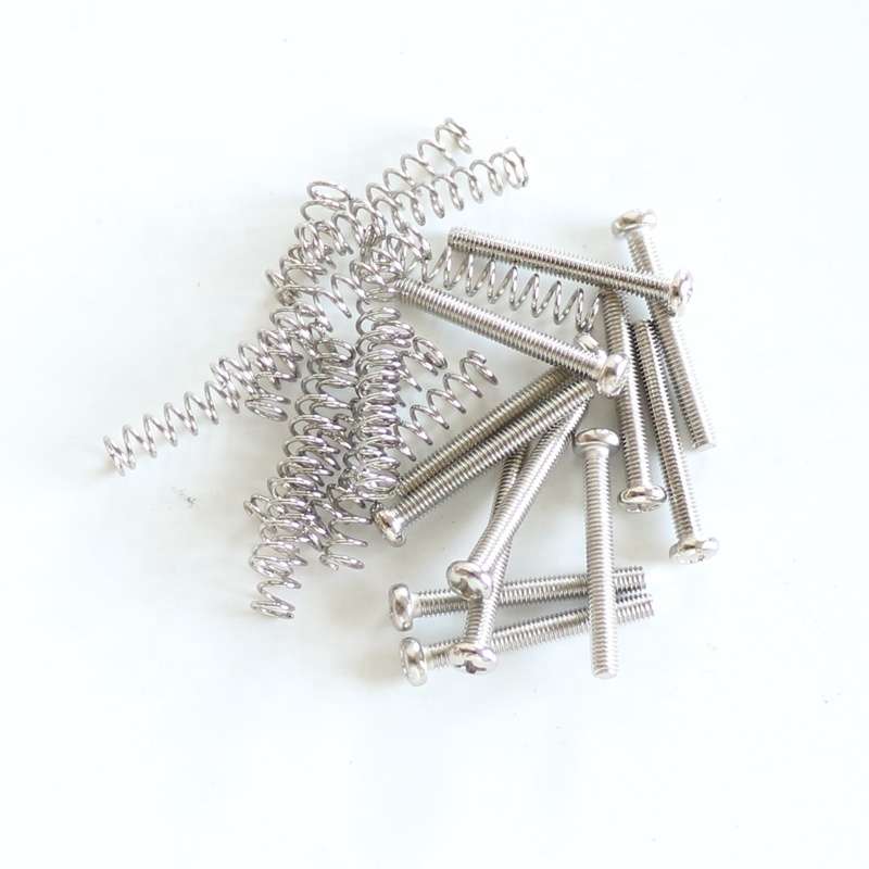 2.5mm USA Humbucker Pickup Screw & Spring - Set of 2