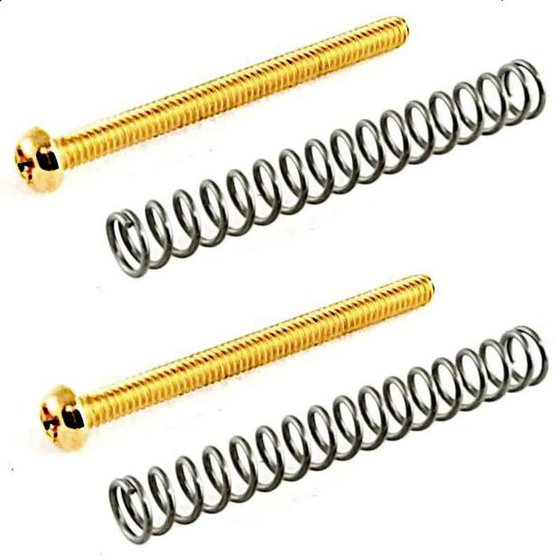 3mm Humbucker Pickup Screw &amp; Spring - Set of 2