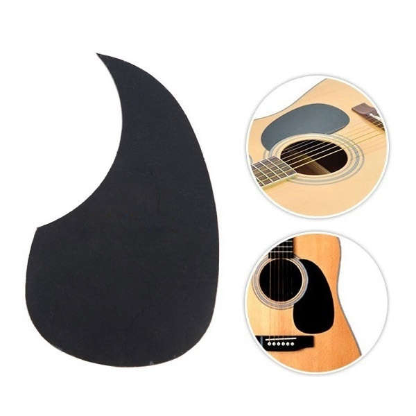 Black Acoustic Guitar Pickguard (small)