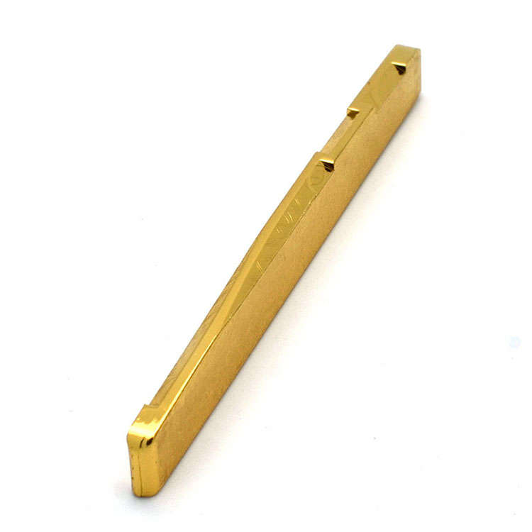 Acoustic Guitar Gold Saddle 76mm