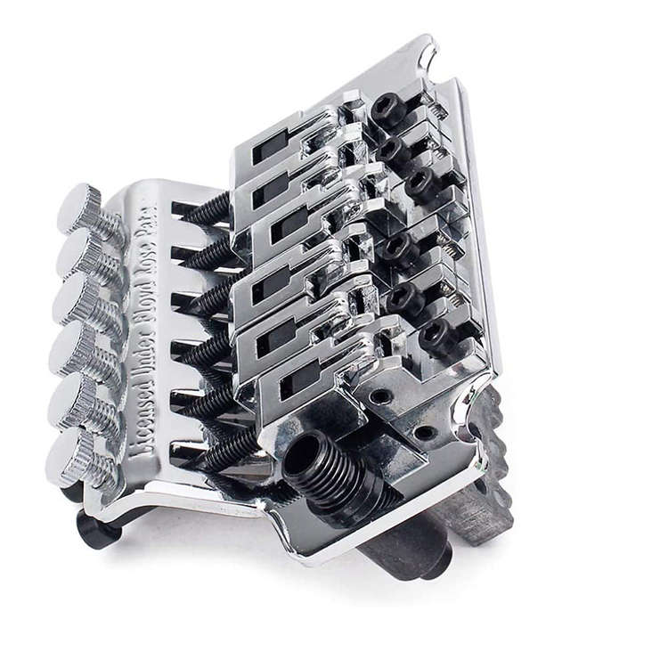 Floyd Rose Style Guitar Tremolo Bridge System Chrome