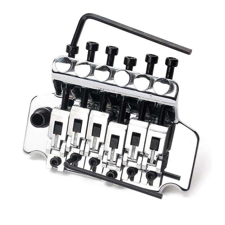 Floyd Rose Style Guitar Tremolo Bridge System Chrome