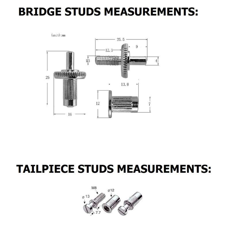 Tune-o-matic Bridge Complete with Roller Saddles