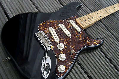 S/S/S Vintage Tortoise Shell 3ply Strat Style Pickguard