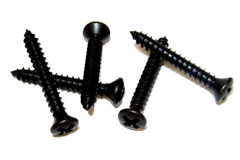 Guitar Bridge Screws for Telecaster bridge or Strap Button (each)