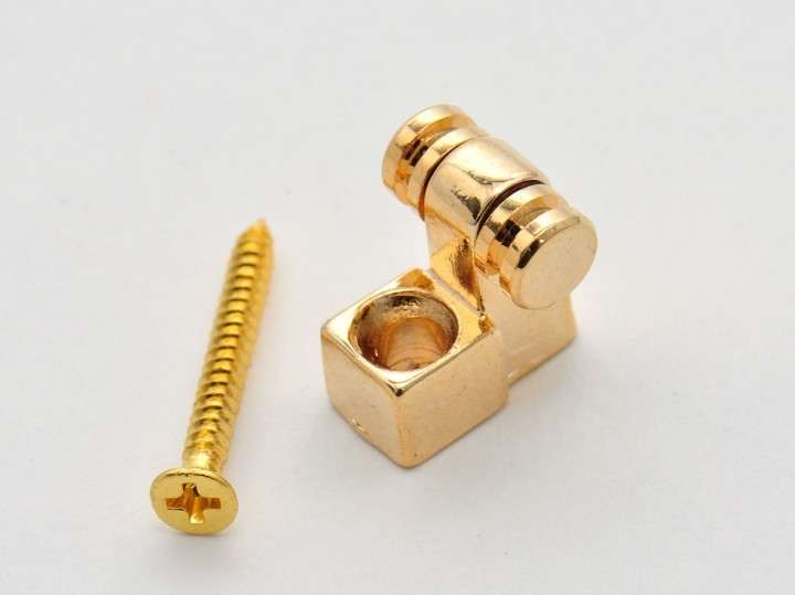 Gold Guitar Roller String Retainer (Single)