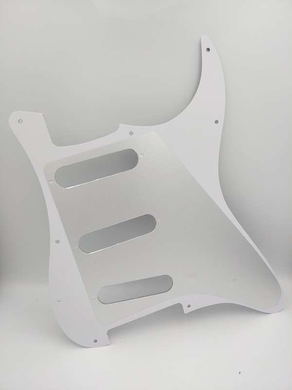 S/S/S Vintage Tortoise 3ply Strat Style Pickguard (Left Hand)