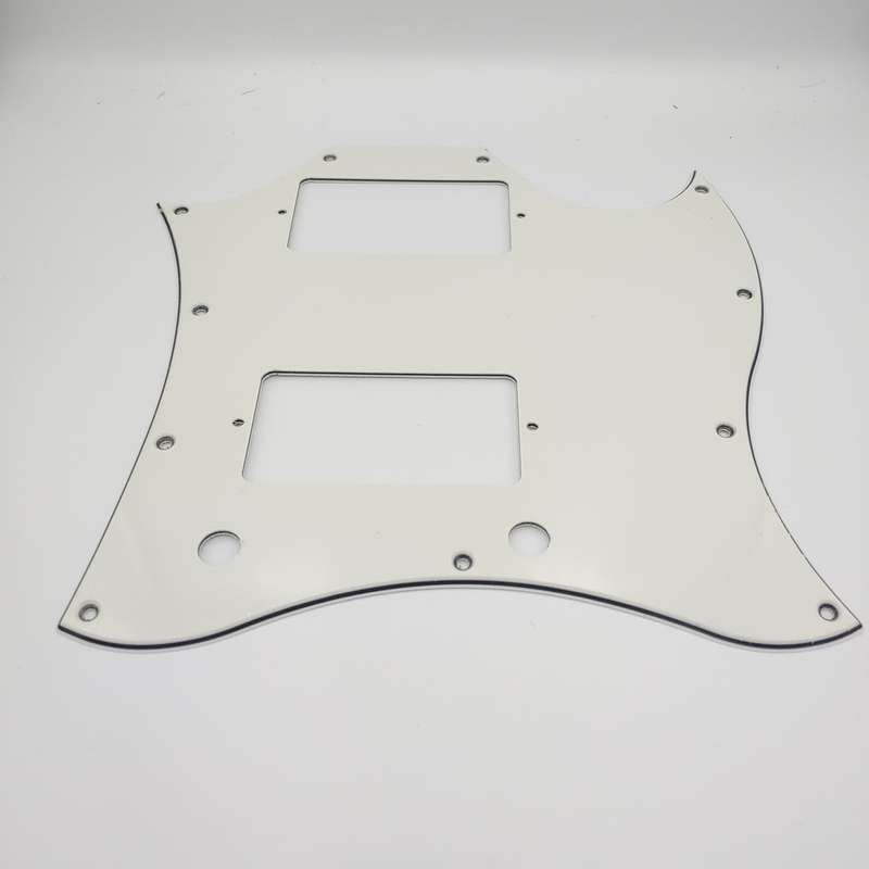 Vintage White Full size SG guitar pickguard 