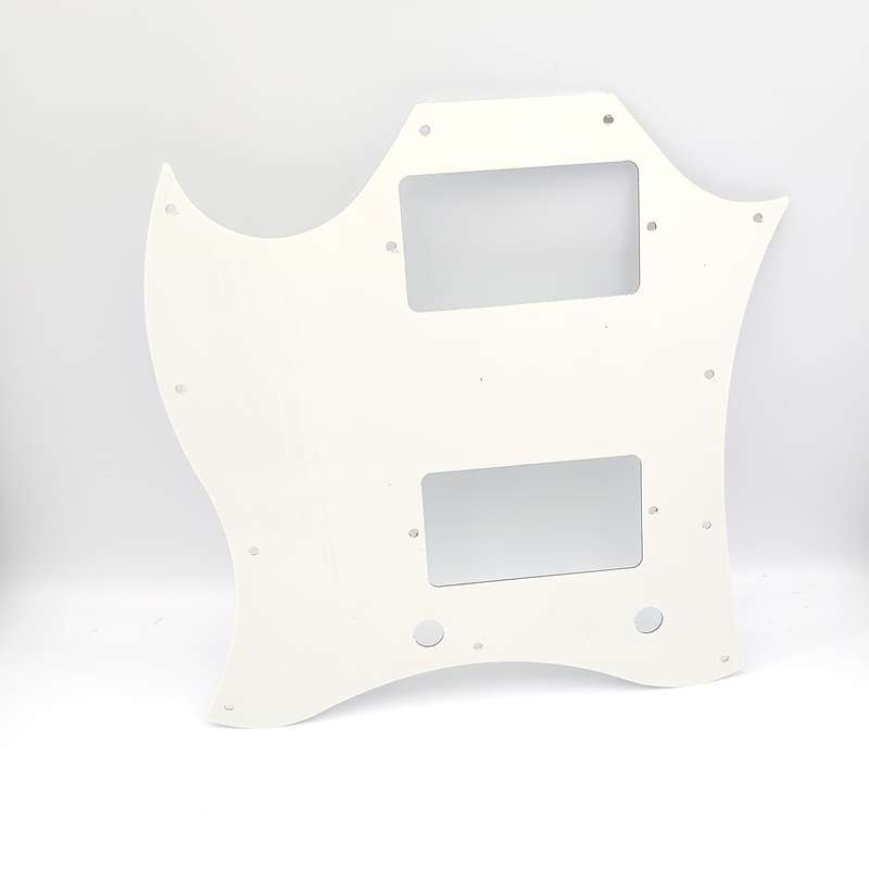 Vintage White Full size SG guitar pickguard 
